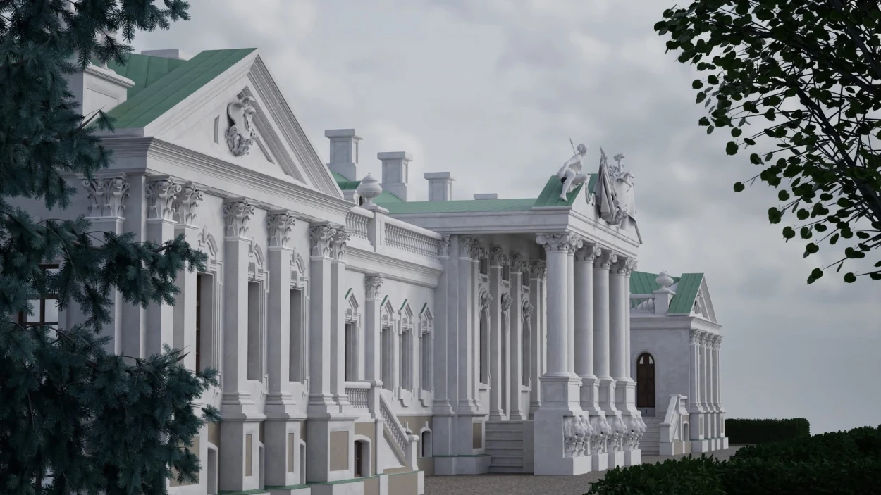 3D модель палацу