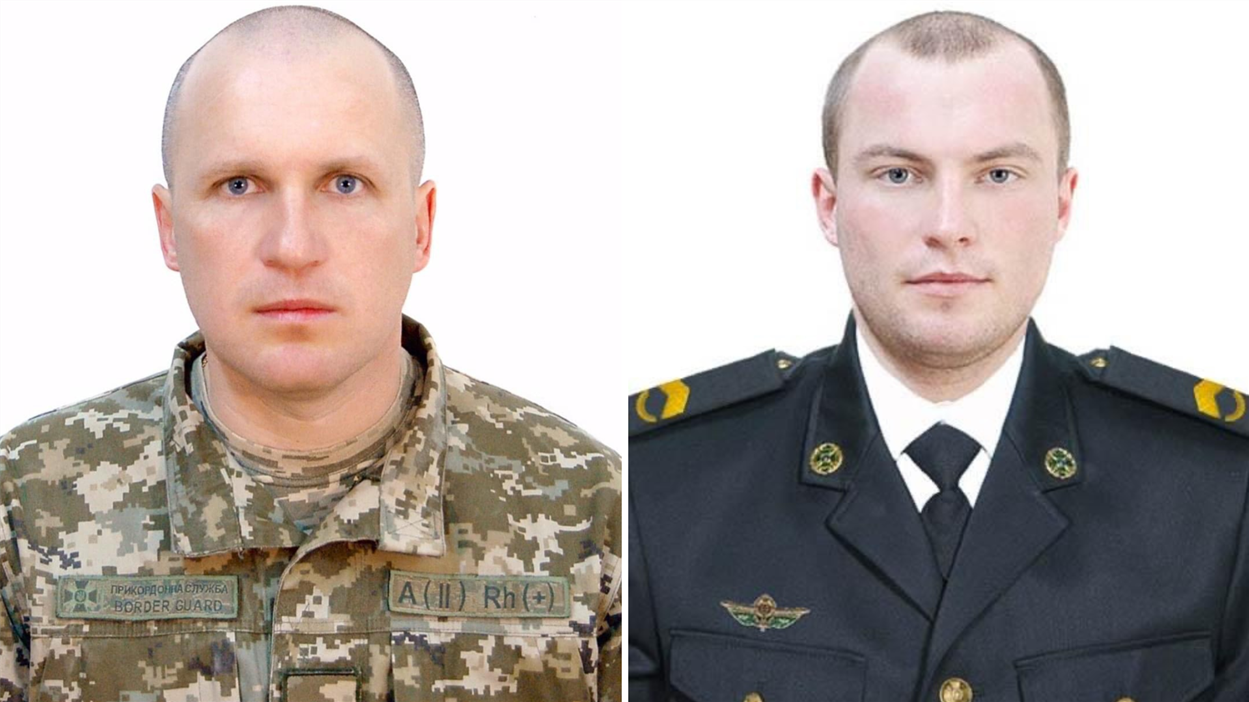 В'ячеслав Крамаренко та Олександр Чертенко.