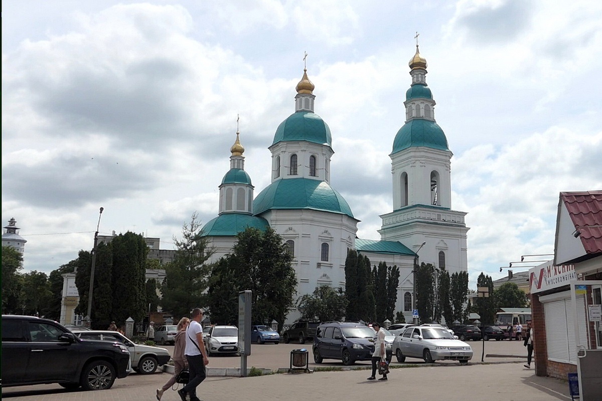 Місце, де в Глухові знаходився Соборний майдан 