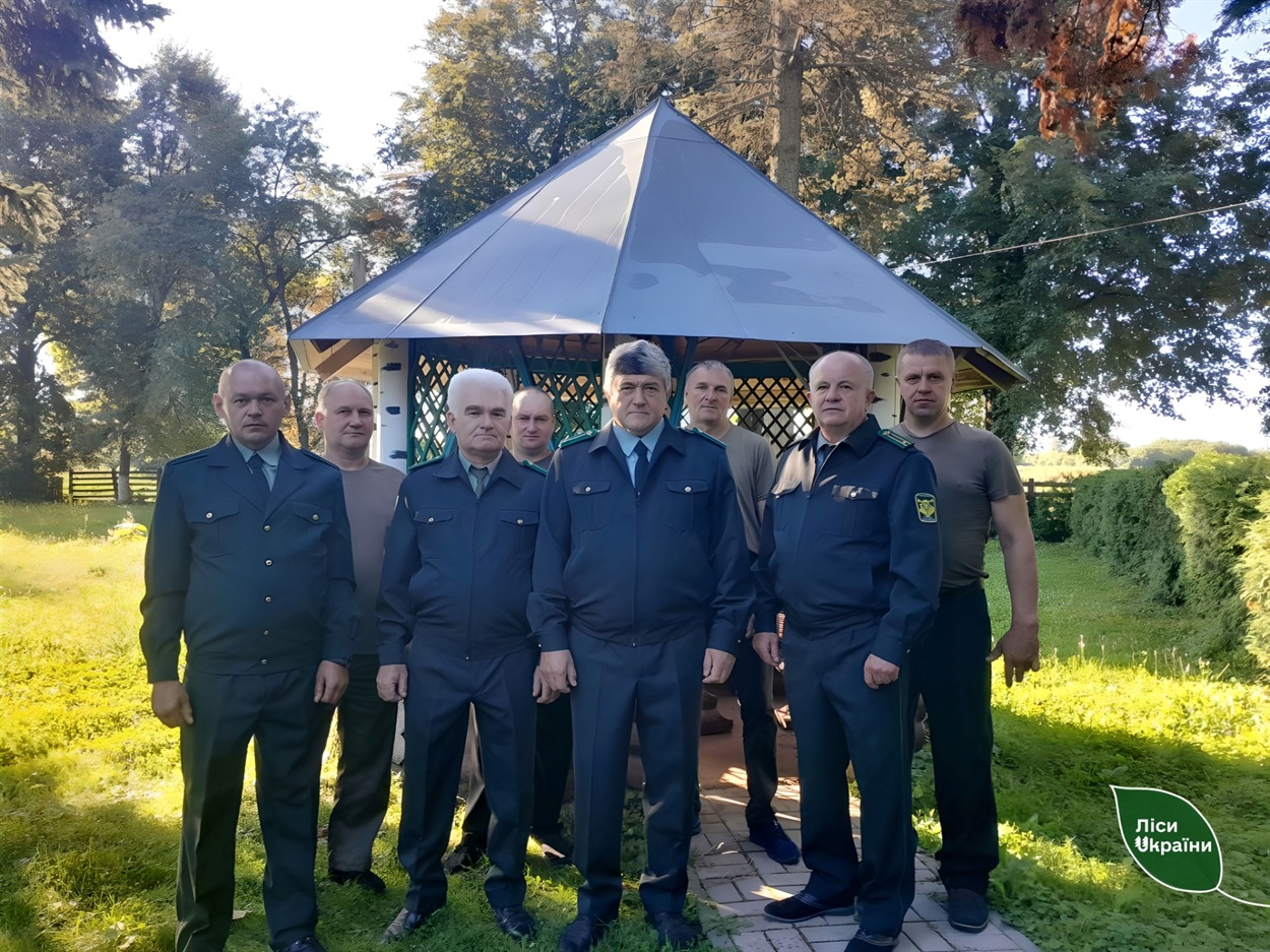 Працівники Червонянського лістництва