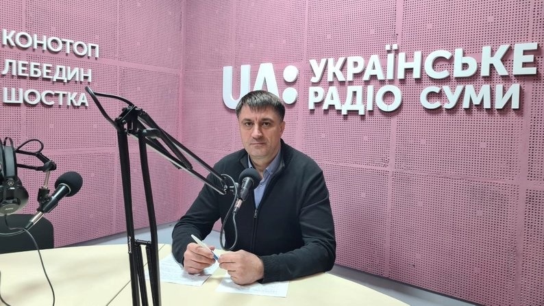 Заступник директора технічного з високовольтних мереж АТ "Сумиобленерго" Олександр Маландій. 
