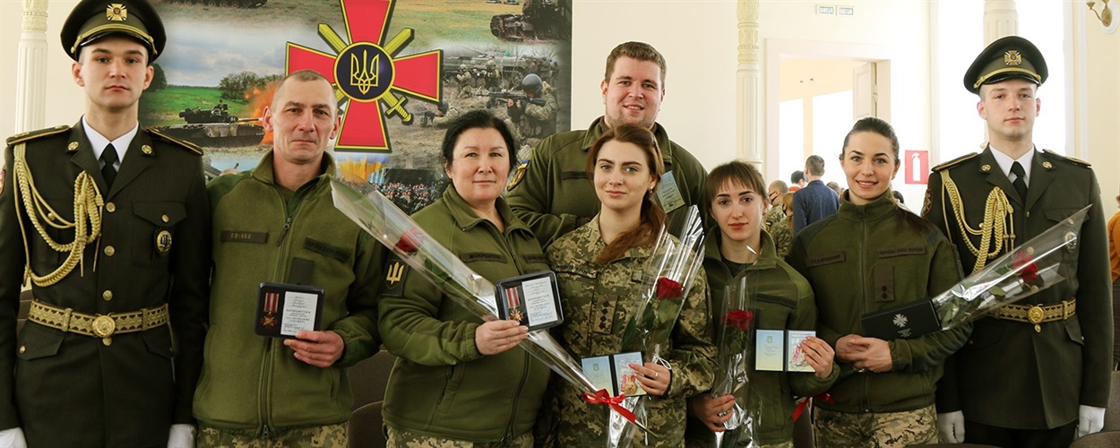 Нагородження в Командуванні Сухопутних військ ЗС України.