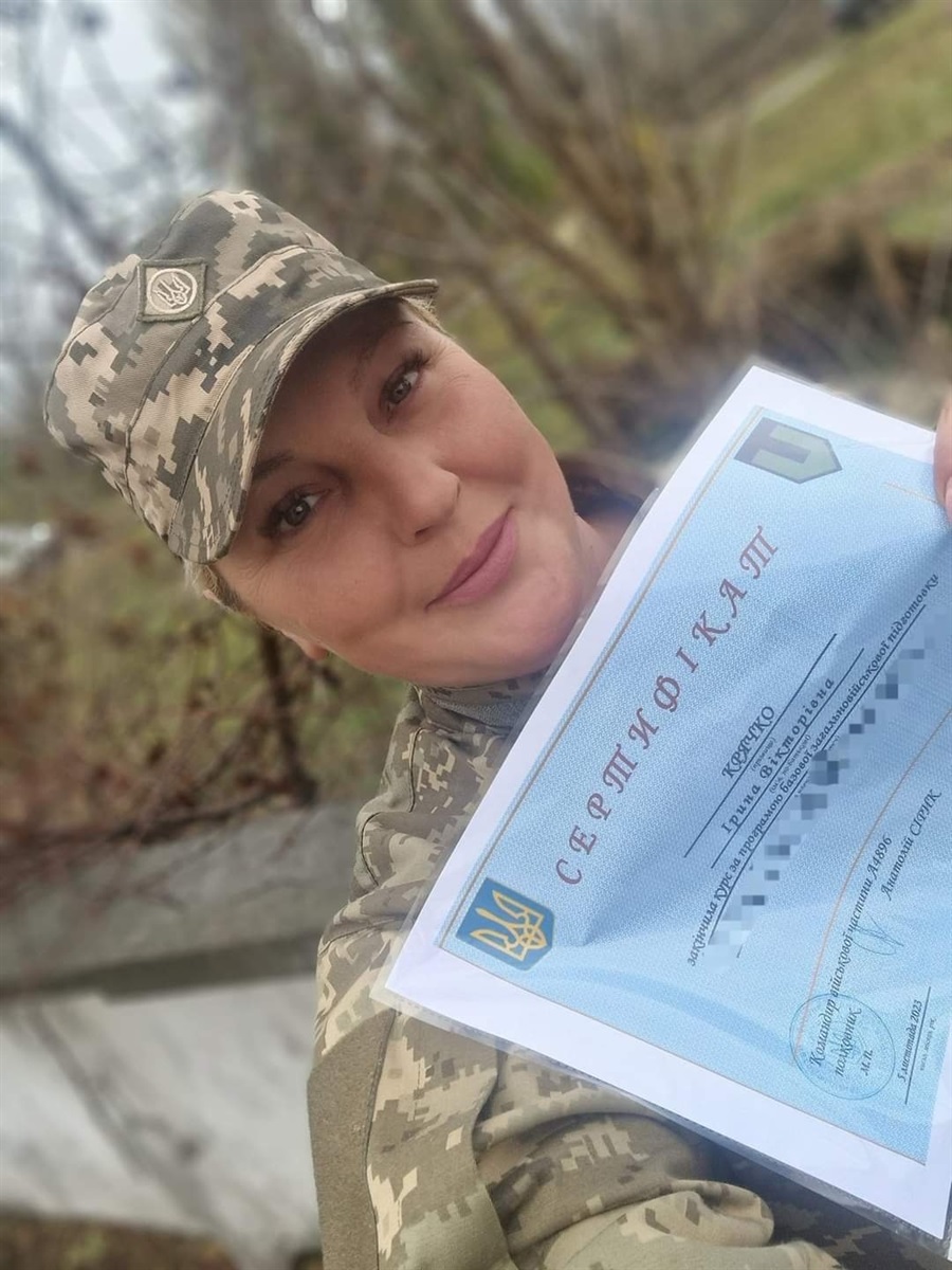 У війську Ірина відчула себе на своєму місці
