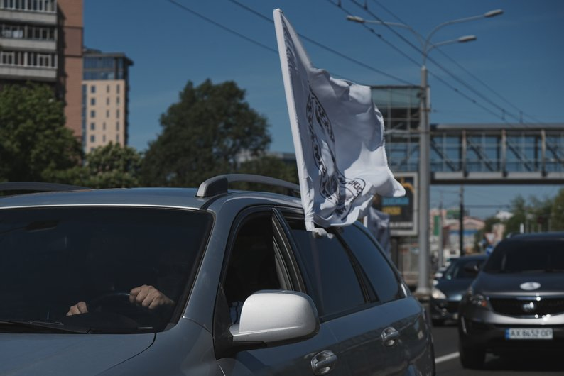 Автопробіг на честь полеглого захисника Ігоря Редуна, Харків, 29 квітня 2025 року