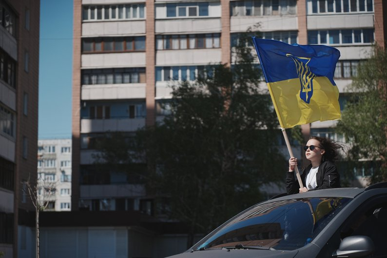 Автопробіг на честь полеглого захисника Ігоря Редуна, Харків, 29 квітня 2025 року.