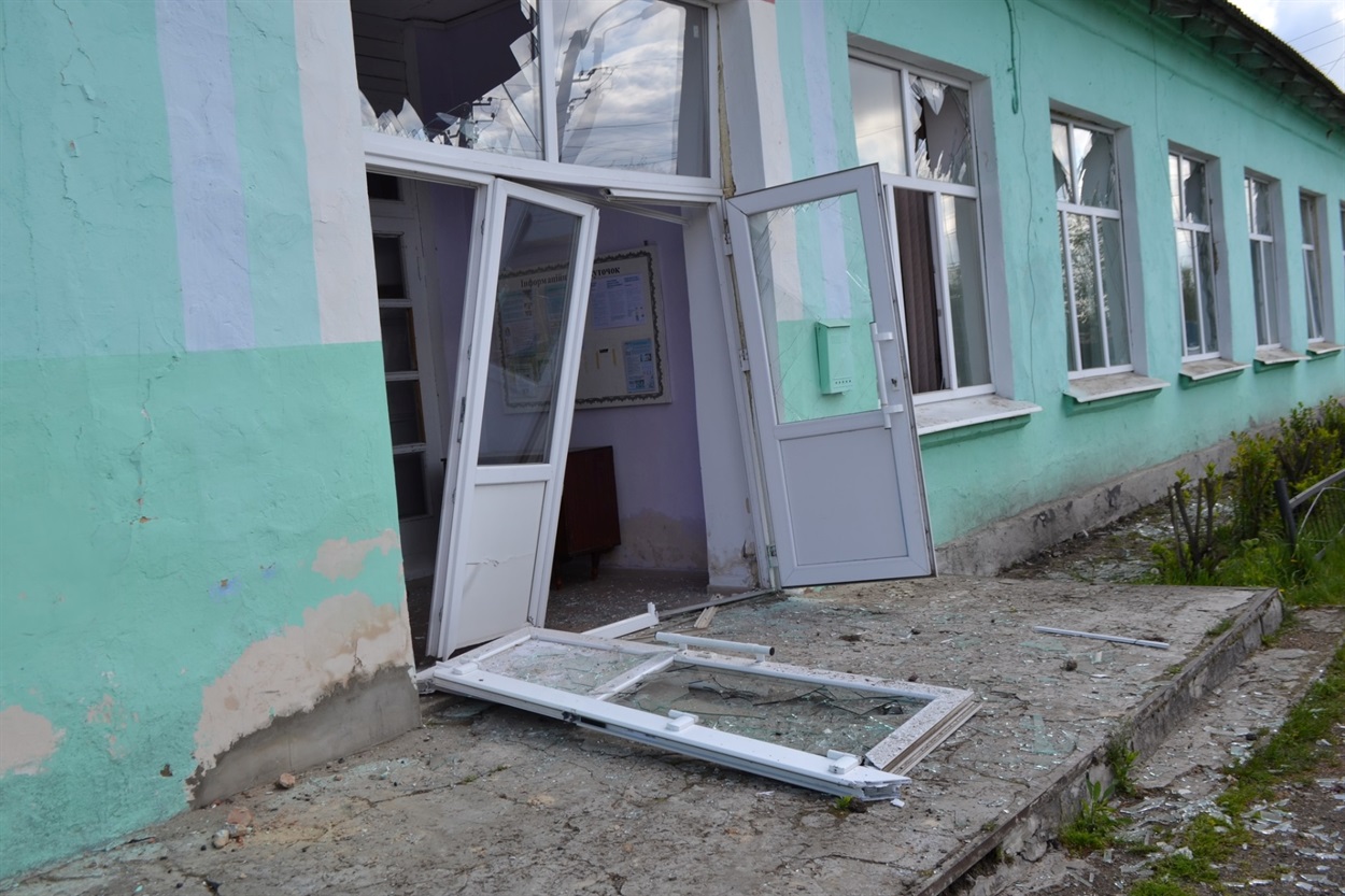 НВК №5 після атаки росіян неподалік 5 травня 2023 року