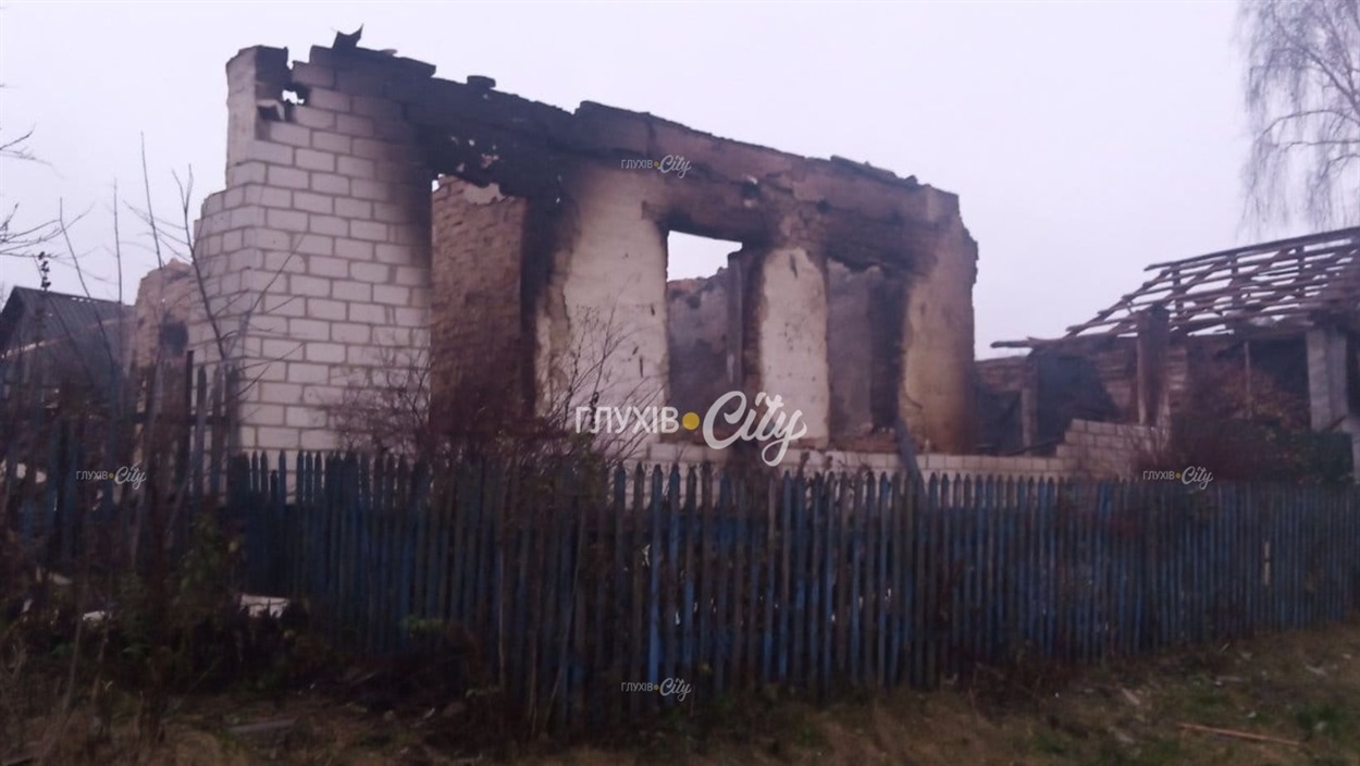 Наслідки російської атаки у селі Уланове