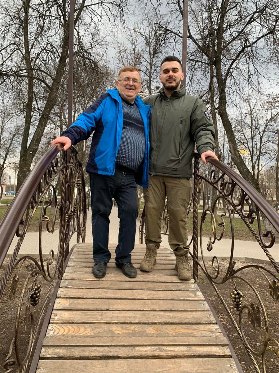 Микола та його син Ігор