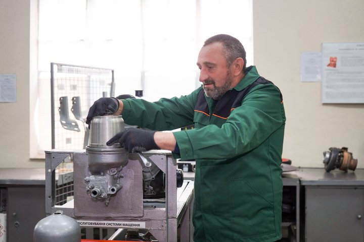 Микола Новіков. Фото надав проєкт "Навички для інклюзивності"