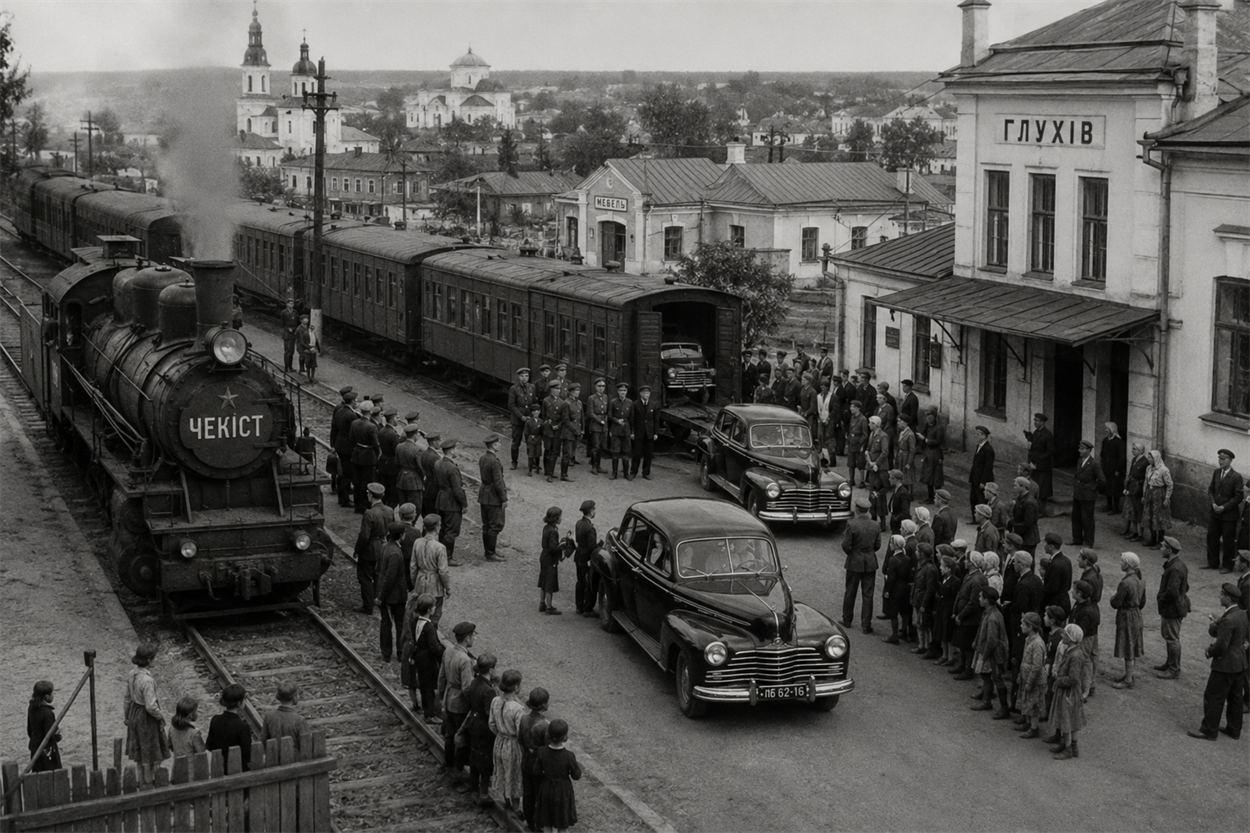 1946 Як ШІ побачив приїзд Хрущова до Глухова